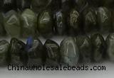 CNG1186 15.5 inches 6*14mm - 8*14mm nuggets labradorite beads