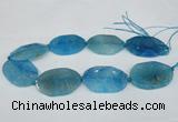 CNG1214 15.5 inches 25*40mm - 30*45mm freeform agate beads