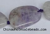 CNG1427 15.5 inches 20*30mm - 35*45mm freeform lavender amethyst beads