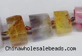 CNG1481 15.5 inches 10*15mm - 12*22mm nuggets agate gemstone beads