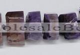 CNG1484 15.5 inches 10*15mm - 12*25mm nuggets agate gemstone beads