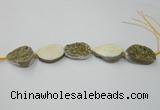 CNG1528 8 inches 22*30mm - 25*35mm freeform agate beads