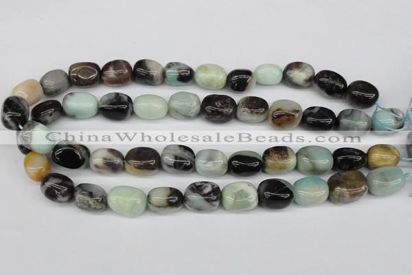 CNG17 15.5 inches 12*16mm nuggets amazonite gemstone beads