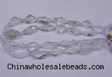 CNG1700 15.5 inches 15*20mm - 18*35mm nuggets white crystal beads