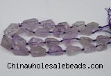 CNG1704 15.5 inches 15*20mm - 18*35mm nuggets amethyst beads