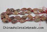 CNG1714 15.5 inches 15*20mm - 20*30mm nuggets sunstone beads