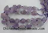 CNG1822 15.5 inches 20*25mm - 25*30mm nuggets amethyst beads