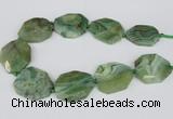 CNG2148 15.5 inches 30*40mm - 35*45mm freeform agate gemstone beads