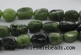 CNG222 15.5 inches 7*9mm nuggets canadian jade gemstone beads