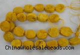 CNG2411 15.5 inches 22*28mm - 28*35mm freeform agate beads