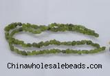 CNG2537 4*6mm – 6*10mm nuggets peridot beads wholesale