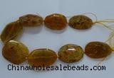 CNG2647 15.5 inches 30*38mm - 40*50mm freeform agate beads