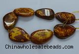 CNG2653 15.5 inches 38*48mm - 42*55mm freeform agate beads