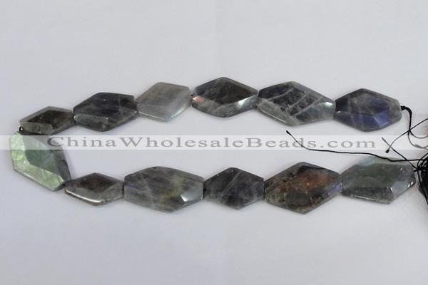 CNG2712 15.5 inches 18*25mm - 25*35mm freeform labradorite beads