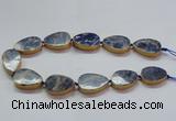 CNG2726 15.5 inches 18*28mm - 20*30mm freeform sodalite beads