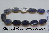 CNG2727 15.5 inches 18*28mm - 20*30mm freeform lapis lazuli beads