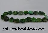 CNG2772 15.5 inches 20*22mm - 22*26mm freeform agate beads