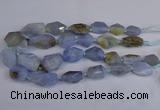 CNG2835 15.5 inches 12*16mm - 22*35mm nuggets blue lace agate beads