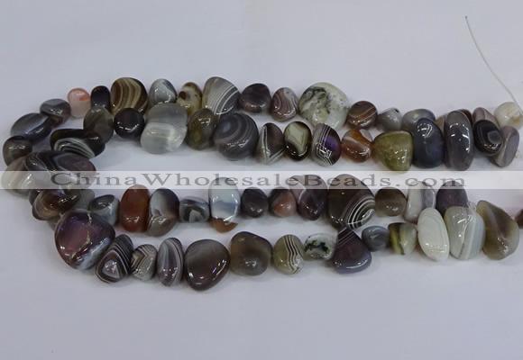 CNG2837 15.5 inches 8*12mm - 15*20mm nuggets botswana agate beads