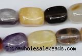 CNG29 15.5 inches 12*17mm nuggets mixed gemstone beads