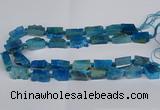 CNG2903 15.5 inches 12*16mm - 15*25mm freeform agate beads