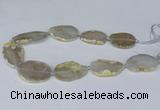 CNG2948 15.5 inches 22*30mm - 30*45mm freeform agate beads