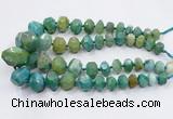 CNG3232 15.5 inches 12*16mm - 25*30mm nuggets agate beads