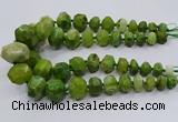 CNG3233 15.5 inches 12*16mm - 25*30mm nuggets agate beads