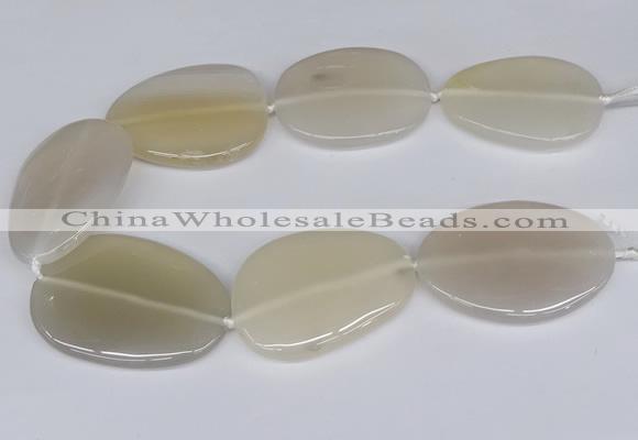 CNG3348 15.5 inches 40*50mm - 45*60mm freeform agate beads