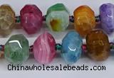CNG3370 15.5 inches 10*14mm - 12*16mm nuggets agate beads