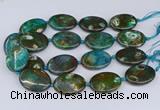 CNG3453 15.5 inches 30*40mm oval dragon veins agate beads