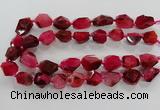 CNG3509 15.5 inches 15*20mm - 18*25mm faceted nuggets agate beads