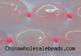 CNG351 15.5 inches 15*20mm - 25*30mm nuggets rose quartz beads