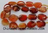 CNG3514 15.5 inches 20*25mm - 25*35mm freeform agate slab beads