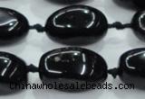 CNG352 15.5 inches 15*20mm - 20*35mm nuggets obsidian beads