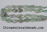 CNG3534 15.5 inches 15*20mm - 20*30mm freeform green quartz beads