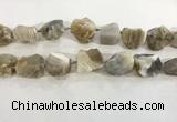 CNG3568 15.5 inches 18*20mm - 25*30mm nuggets rough agate beads