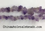 CNG3580 8*12mm - 15*28mm faceted nuggets lavender amethyst beads