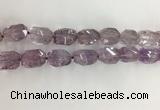 CNG3583 13*18mm - 15*20mm faceted nuggets light amethyst beads