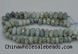 CNG5069 15.5 inches 10*14mm - 14*20mm faceted nuggets aquamarine beads