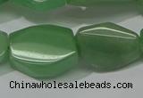 CNG5107 15.5 inches 14*20mm - 18*25mm freeform green aventurine beads