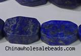 CNG5110 15.5 inches 14*20mm - 18*25mm freeform lapis lazuli beads