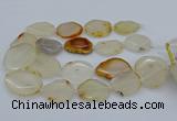 CNG5363 15.5 inches 20*30mm - 35*45mm faceted freeform agate beads