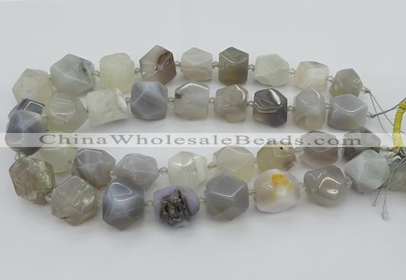 CNG5391 15.5 inches 10*14mm - 20*25mm faceted nuggets agate beads