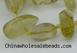 CNG5453 15.5 inches 10*14mm - 12*22mm nuggets lemon quartz beads