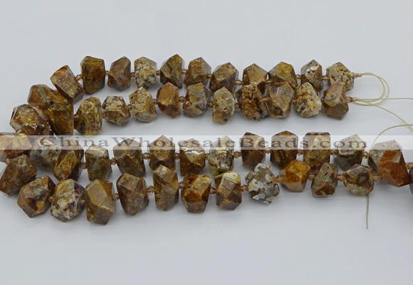 CNG5455 15.5 inches 12*16mm - 15*20mm faceted nuggets opal beads