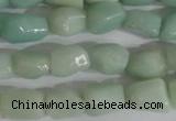 CNG554 15.5 inches 6*8mm nuggets amazonite gemstone beads