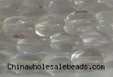 CNG555 15.5 inches 7*10mm nuggets white crystal beads