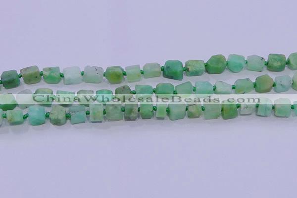 CNG5916 4*6mm - 6*10mm nuggets rough Australia chrysoprase beads