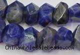 CNG5928 15.5 inches 10*14mm - 13*18mm faceted nuggets sodalite beads